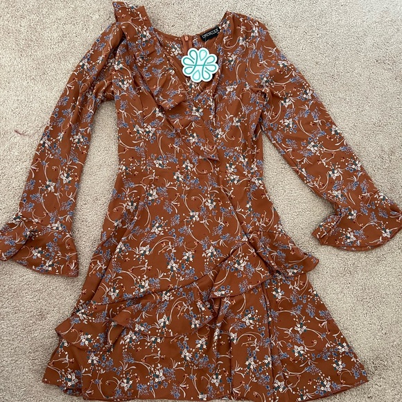 Fall Dress, medium, brand is Dresscode LA, ordered from Nanamacs - Picture 3 of 5